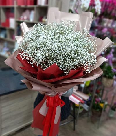 Букет цветов из: Гипсофила в Муезерском