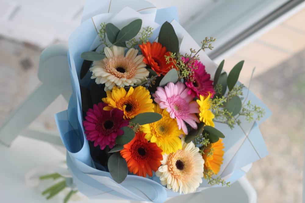 Букет цветов из: Герберы в Муезерском