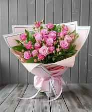 Букет Розовый кустик #REPLACE_PRED# Муезерском