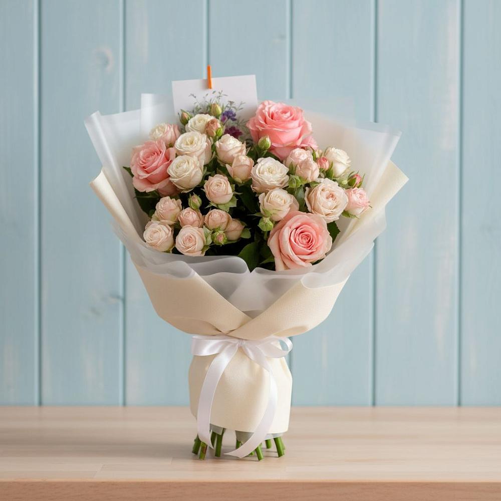 Букет цветов из: Розы в Муезерском