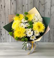 Букет цветов из:  Хризантемы #REPLACE_PRED# Муезерском