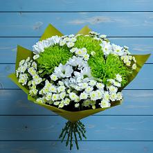 Букет цветов из:  Хризантемы #REPLACE_PRED# Муезерском