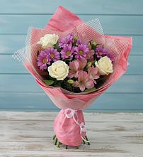 Букет цветов из:  Герберы #REPLACE_PRED# Муезерском