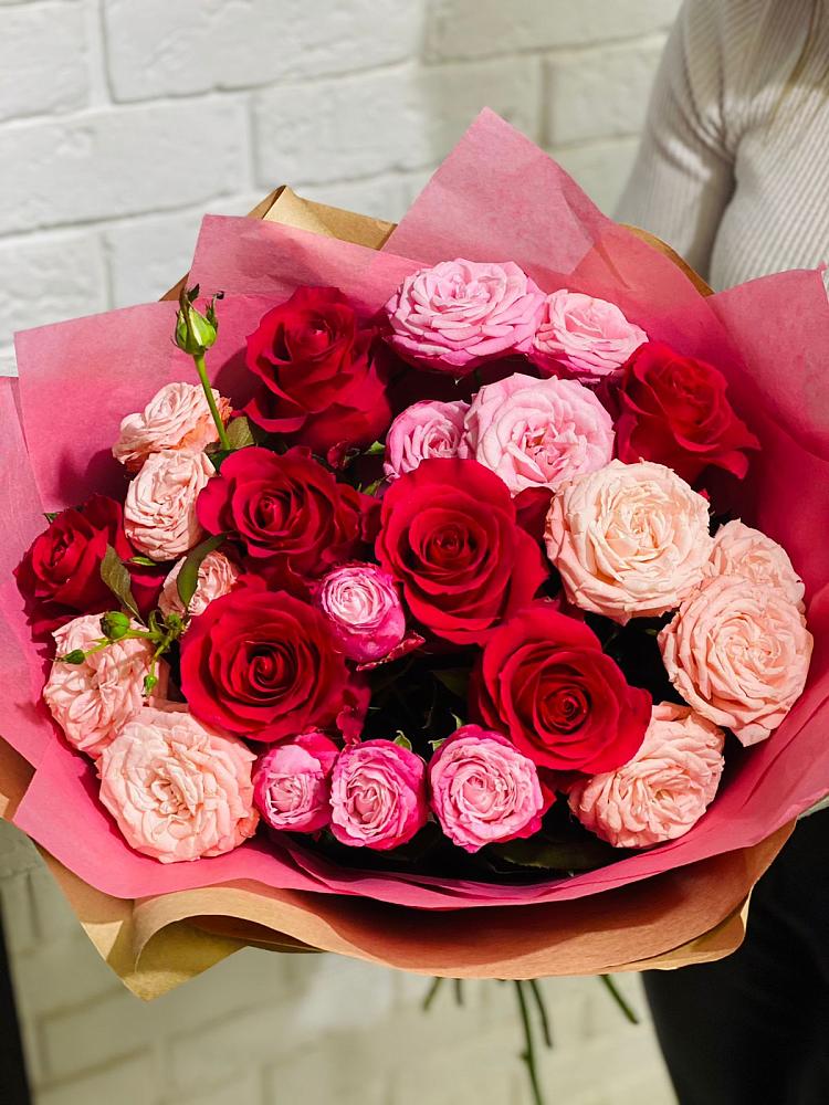 Букет цветов из: Розы в Муезерском