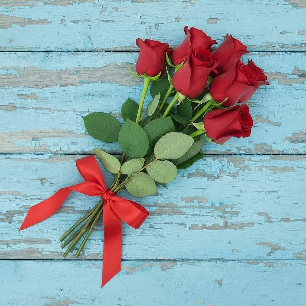 Букет Красные розы в Муезерском