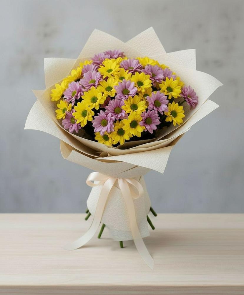 Букет цветов из: Хризантемы в Муезерском